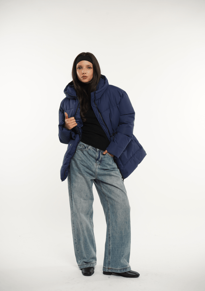 EVA | HOODED PUFFER JACKET SPLASHPROOF