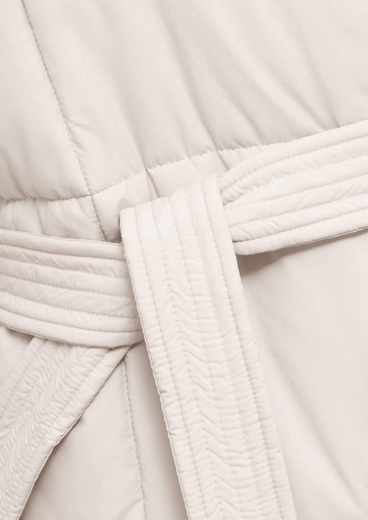 NOVA | MID LENGTH BELTED PUFFER JACKET