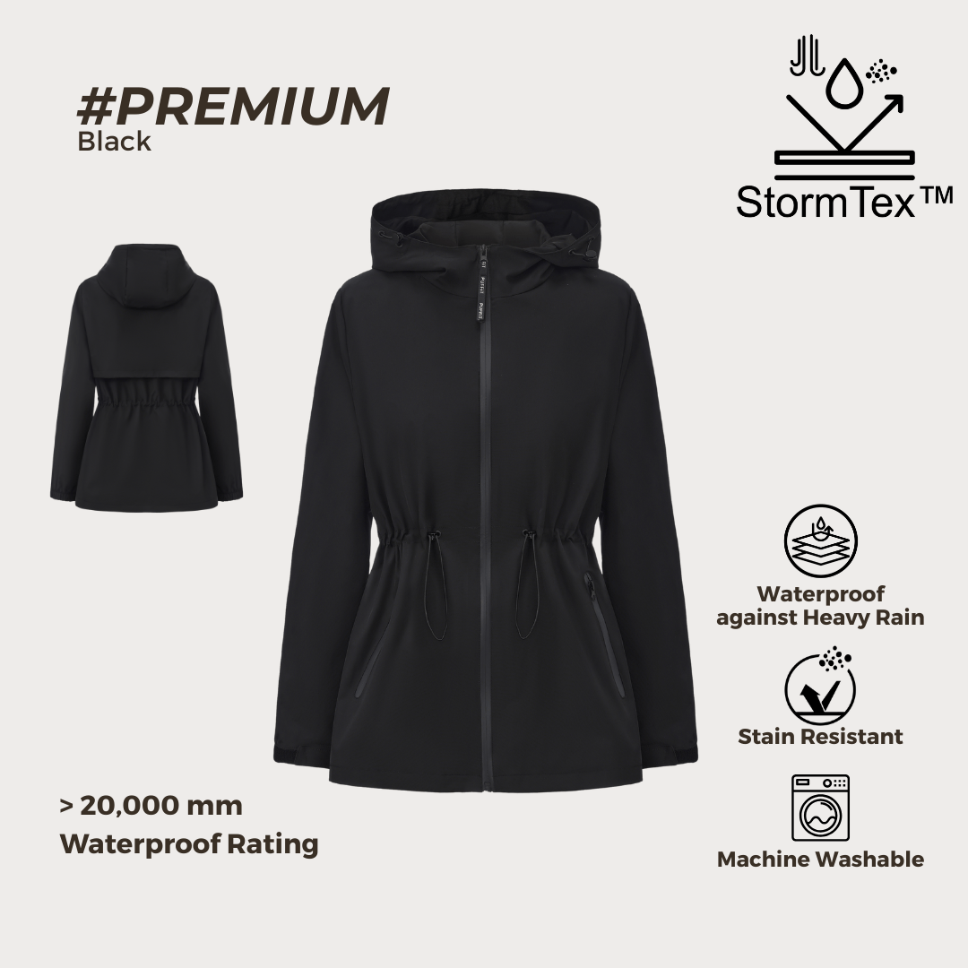 SAGE | LIGHTWEIGHT WATER REPELLENT RAINCOAT