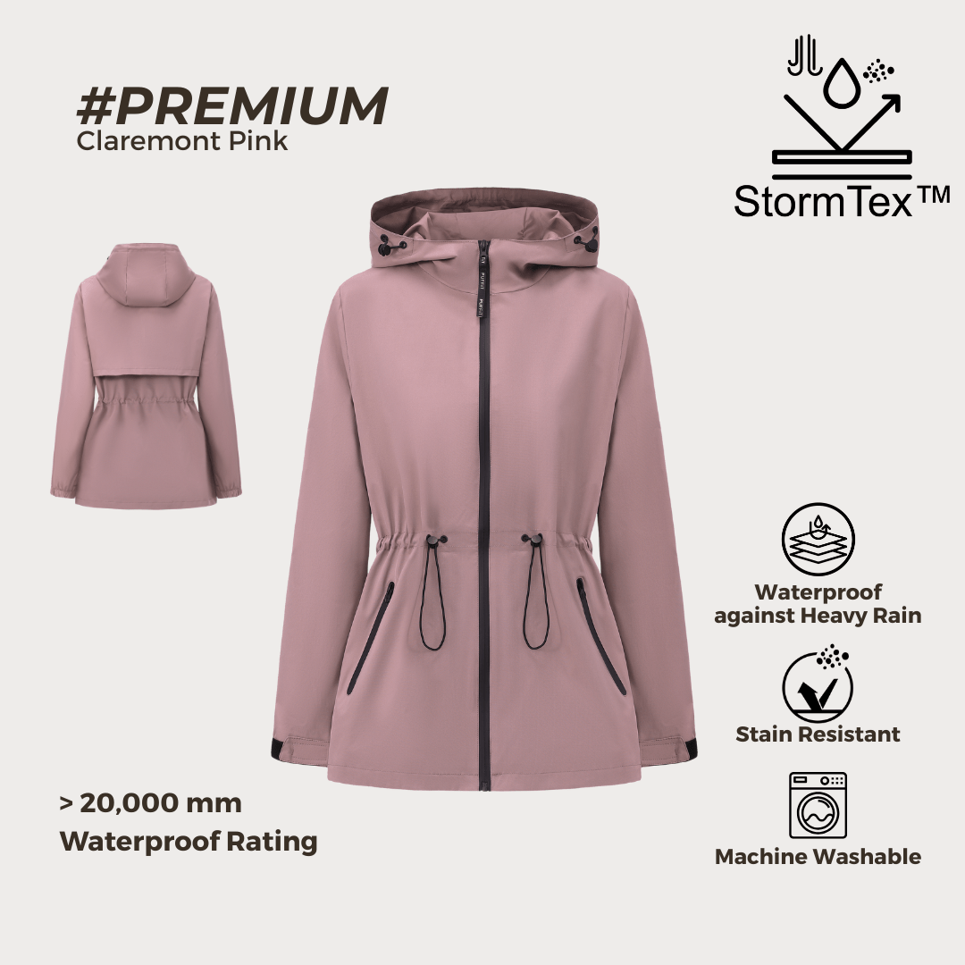 SAGE | LIGHTWEIGHT WATER REPELLENT RAINCOAT